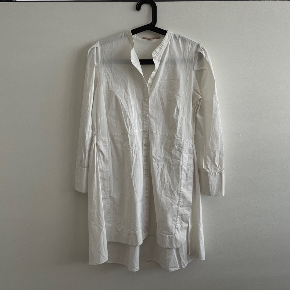 Brock Collection White Tunic size 6